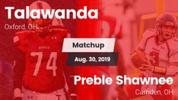 Matchup: Talawanda vs. Preble Shawnee  2019