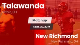 Matchup: Talawanda vs. New Richmond  2019