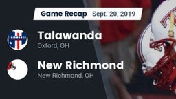 Recap: Talawanda  vs. New Richmond  2019