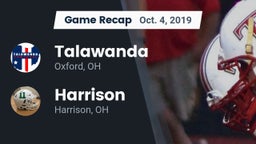 Recap: Talawanda  vs. Harrison  2019
