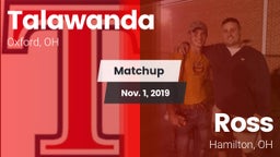 Matchup: Talawanda vs. Ross  2019