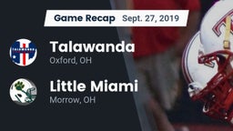 Recap: Talawanda  vs. Little Miami  2019