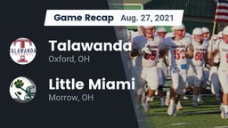 Recap: Talawanda  vs. Little Miami  2021