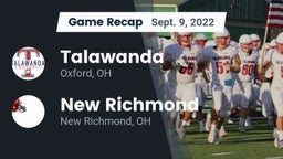 Recap: Talawanda  vs. New Richmond  2022