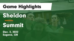 Sheldon  vs Summit  Game Highlights - Dec. 2, 2022