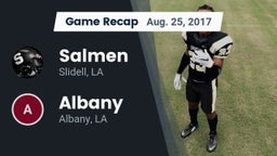 Recap: Salmen  vs. Albany  2017
