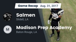 Recap: Salmen  vs. Madison Prep Academy 2017