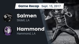 Recap: Salmen  vs. Hammond  2017