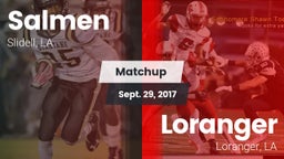 Matchup: Salmen vs. Loranger  2017