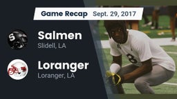 Recap: Salmen  vs. Loranger  2017