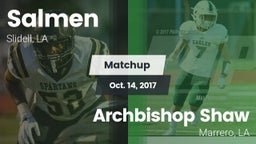 Matchup: Salmen vs. Archbishop Shaw  2017