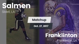 Matchup: Salmen vs. Franklinton  2017
