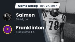 Recap: Salmen  vs. Franklinton  2017