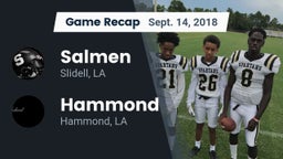 Recap: Salmen  vs. Hammond  2018