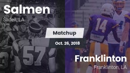 Matchup: Salmen vs. Franklinton  2018