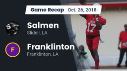 Recap: Salmen  vs. Franklinton  2018