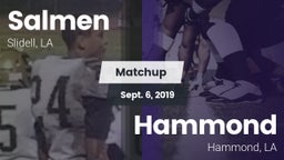 Matchup: Salmen vs. Hammond  2019