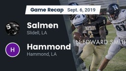 Recap: Salmen  vs. Hammond  2019
