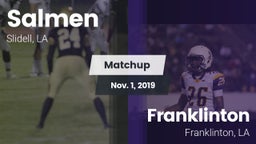 Matchup: Salmen vs. Franklinton  2019