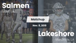 Matchup: Salmen vs. Lakeshore  2019