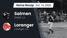 Recap: Salmen  vs. Loranger  2020