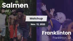 Matchup: Salmen vs. Franklinton  2020