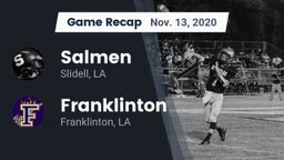 Recap: Salmen  vs. Franklinton  2020