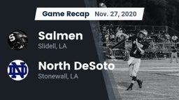 Recap: Salmen  vs. North DeSoto  2020