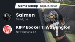 Recap: Salmen  vs. KIPP Booker T. Washington  2022