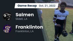 Recap: Salmen  vs. Franklinton  2022