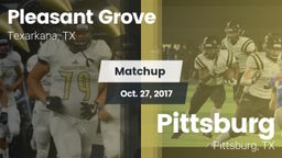 Matchup: Pleasant Grove vs. Pittsburg  2017