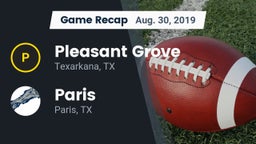 Recap: Pleasant Grove  vs. Paris  2019