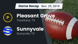 Recap: Pleasant Grove  vs. Sunnyvale  2019