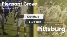 Matchup: Pleasant Grove vs. Pittsburg  2020