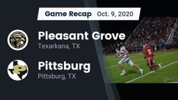 Recap: Pleasant Grove  vs. Pittsburg  2020