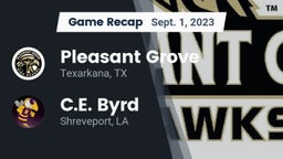 Recap: Pleasant Grove  vs. C.E. Byrd  2023