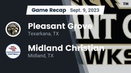 Recap: Pleasant Grove  vs. Midland Christian  2023