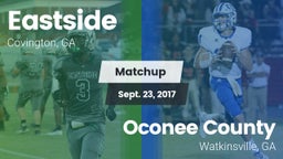 Matchup: Eastside vs. Oconee County  2017