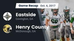 Recap: Eastside  vs. Henry County  2017