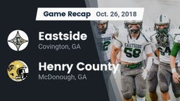 Recap: Eastside  vs. Henry County  2018