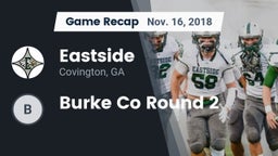 Recap: Eastside  vs. Burke Co Round 2 2018