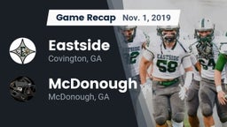 Recap: Eastside  vs. McDonough  2019