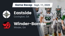 Recap: Eastside  vs. Winder-Barrow  2020