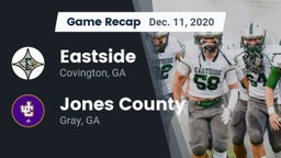 Recap: Eastside  vs. Jones County  2020