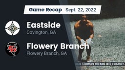 Recap: Eastside  vs. Flowery Branch  2022