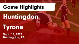 Huntingdon  vs Tyrone  Game Highlights - Sept. 13, 2023