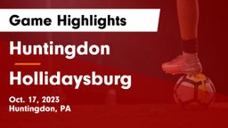 Huntingdon  vs Hollidaysburg  Game Highlights - Oct. 17, 2023