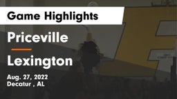 Priceville  vs Lexington  Game Highlights - Aug. 27, 2022