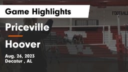 Priceville  vs Hoover  Game Highlights - Aug. 26, 2023