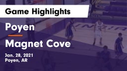 Poyen  vs Magnet Cove  Game Highlights - Jan. 28, 2021